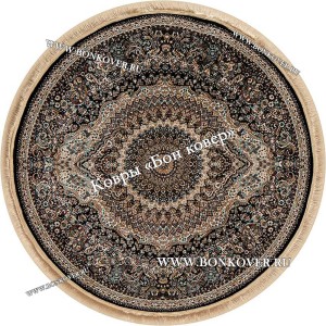 Восточный Ковер Для Гостиной Медальон Дизайн 28750 круг