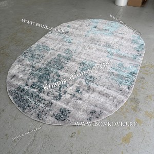 Современный Овальный Ковер для Гостиной Дизайн 04